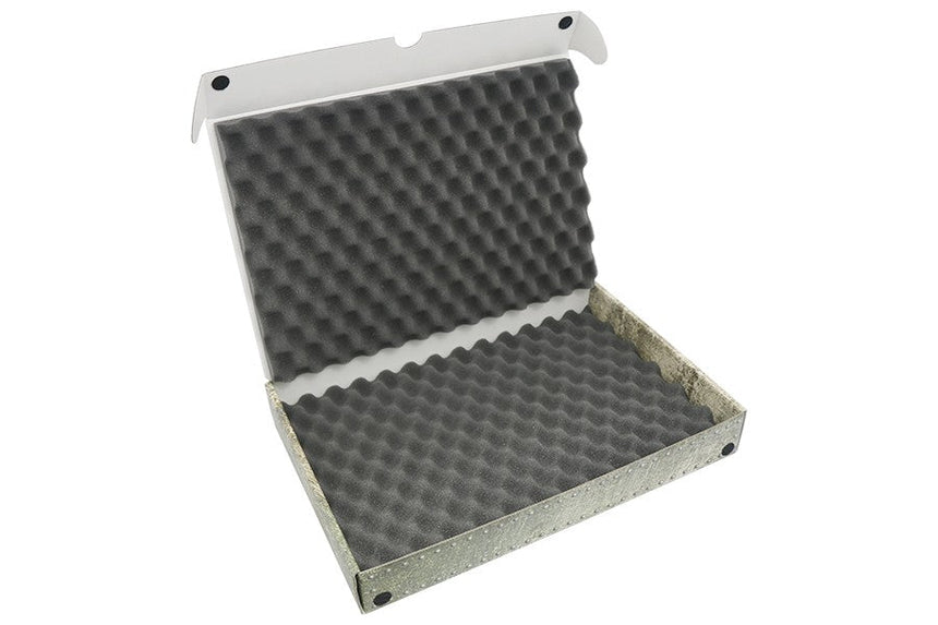 Box with convoluted foam inserts for 32mm bases - Safe & Sound