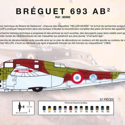 Breguet 693/2 - Heller Museum - Flugzeuge - Heller - 80392