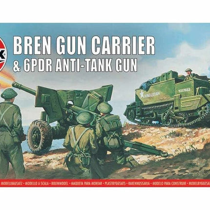 Bren Gun Carrier& 6 pdr AT Gun, Vintage Classics - Artillerie - Airfix - A01309V