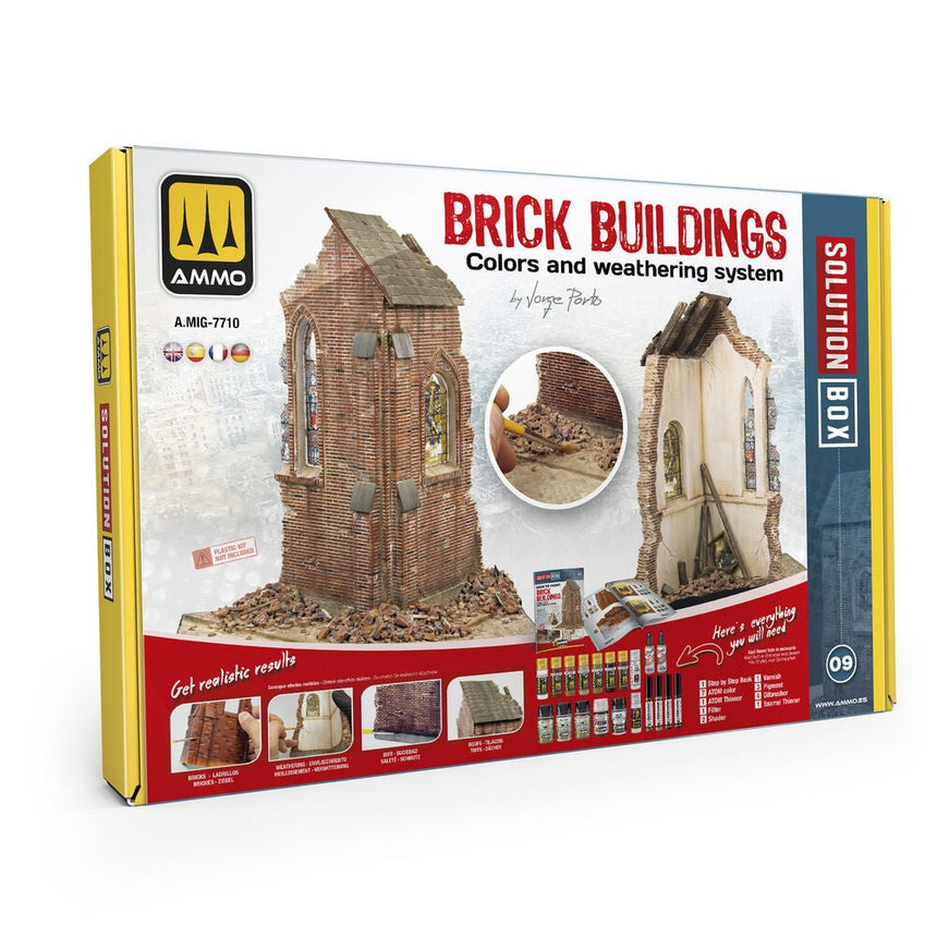 Brick Buildings - Solution Box 09 (21 Produkte) - AMMO by MIG Jimenez - A.MIG-7710 (2)