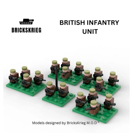 British Motorised Infantry Box Set - Brickskrieg - BS-BMI-01 (3)