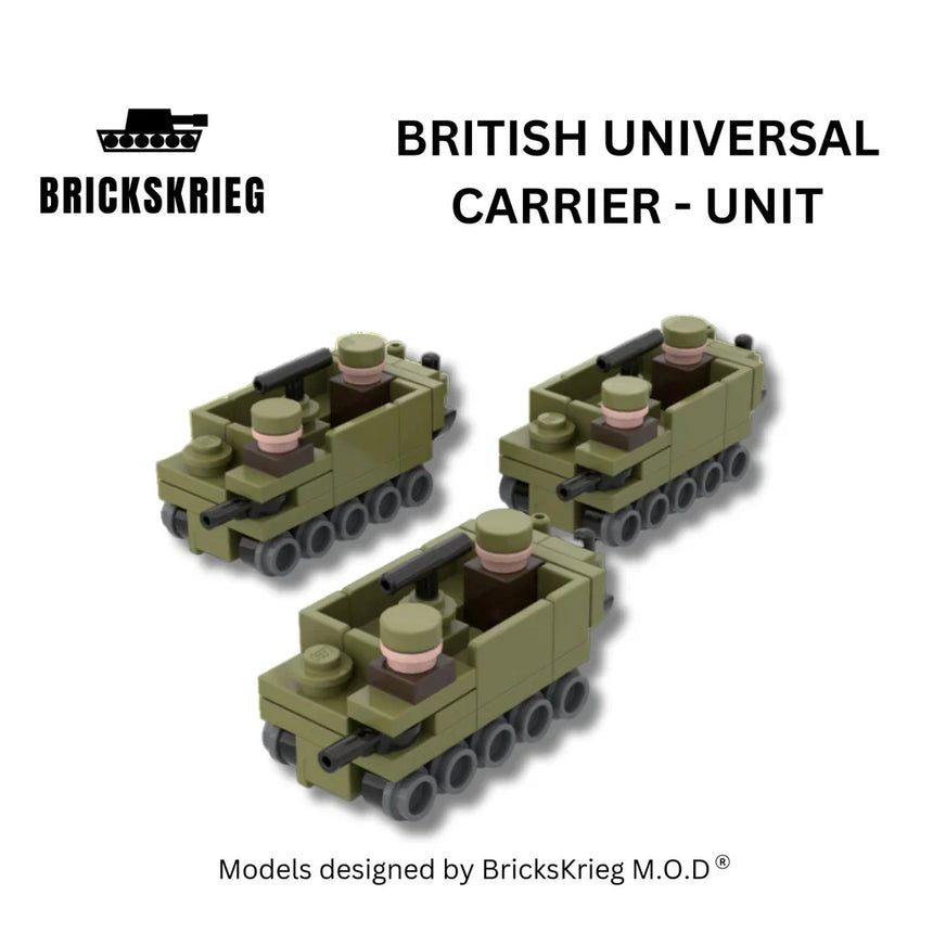 British Motorised Infantry Box Set - Brickskrieg - BS-BMI-01 (2)