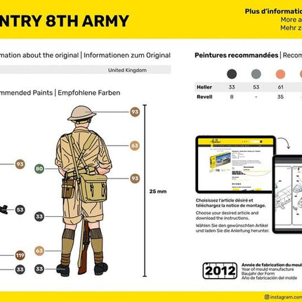 Britische Infanterie 8. Armee - Infanterie - Heller - 49609