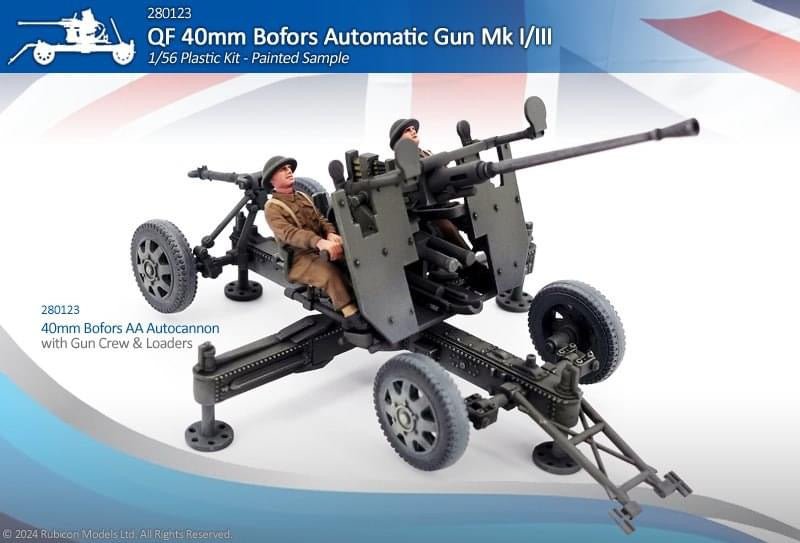 280123 - British 40mm Bofors Automatic Gun Mk I/III