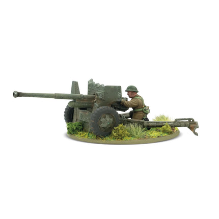 British 6-Pounder Anti-Tank Gun (Plastic)