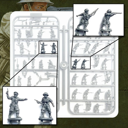 British 8th Army Infantry 12mm - Infanterie - Victrix - VG12033