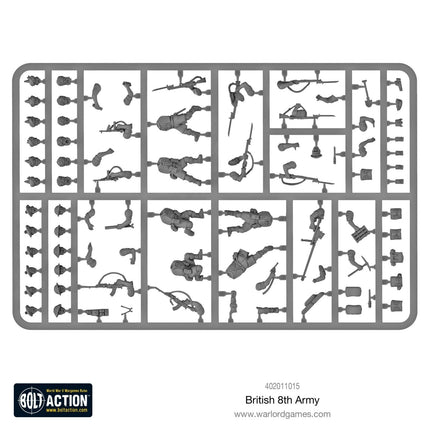 British 8th Army Platoon - Infanterie - Warlord Games - 402011015