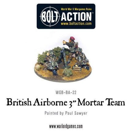 British Airborne 3" Medium Mortar Team