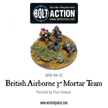 British Airborne 3" Medium Mortar Team