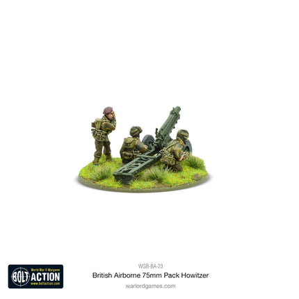 British Airborne 75mm Pack Howitzer - Artillerie - Warlord Games - WGB-BA-23