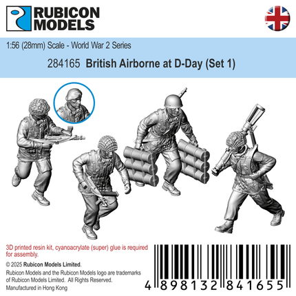 British Airborne at D-Day (Set 1) - Rubicon Models UK Ltd - 284165