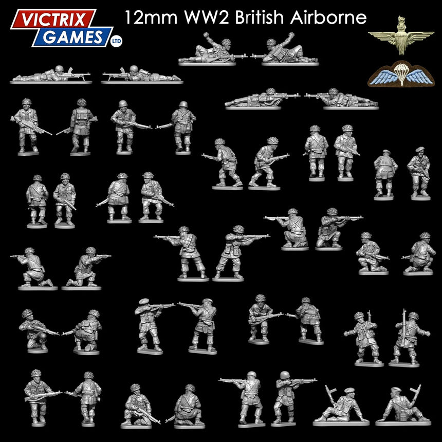 British Airborne (Paratroopers) 12mm - Infanterie - Victrix - VG12030
