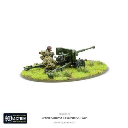 British Airborne Six Pounder AT Gun