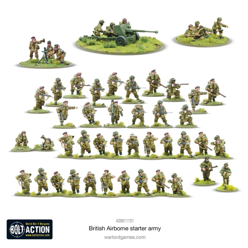 British Airborne Starter Army - Starterarmee - Warlord Games - 409911101