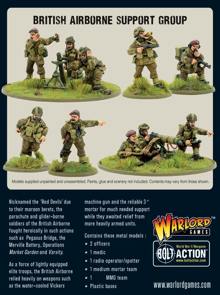 British Airborne Support Group - Infanterie - Warlord Games - 402212108