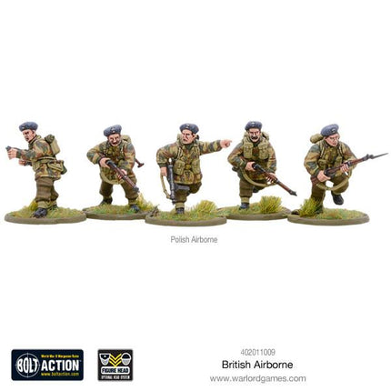 British Airborne WWII Allied Paratroopers - Infanterie - Warlord Games - 402011009