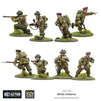 British Airborne WWII Allied Paratroopers - Infanterie - Warlord Games - 402011009