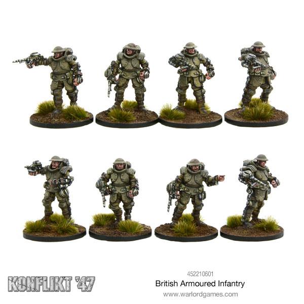 British Armoured Infantry Section - Infanterie - Warlord Games - 452210601