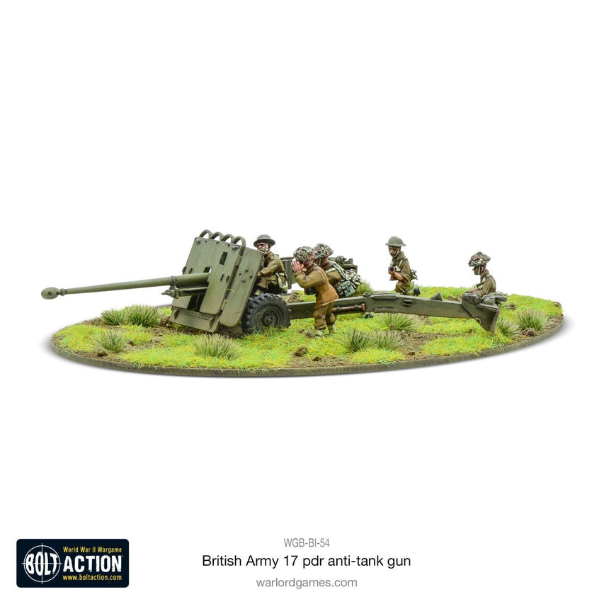 British Army 17 - Pfünder Panzerabwehrkanone - Artillerie - Warlord Games - WGB-BI-54