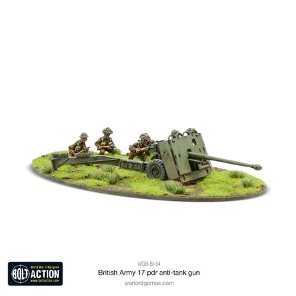 British Army 17 - Pfünder Panzerabwehrkanone - Artillerie - Warlord Games - WGB-BI-54