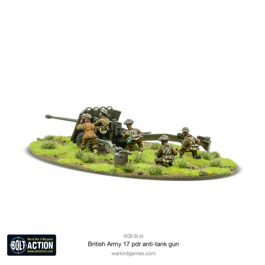 British Army 17 - Pfünder Panzerabwehrkanone - Artillerie - Warlord Games - WGB-BI-54