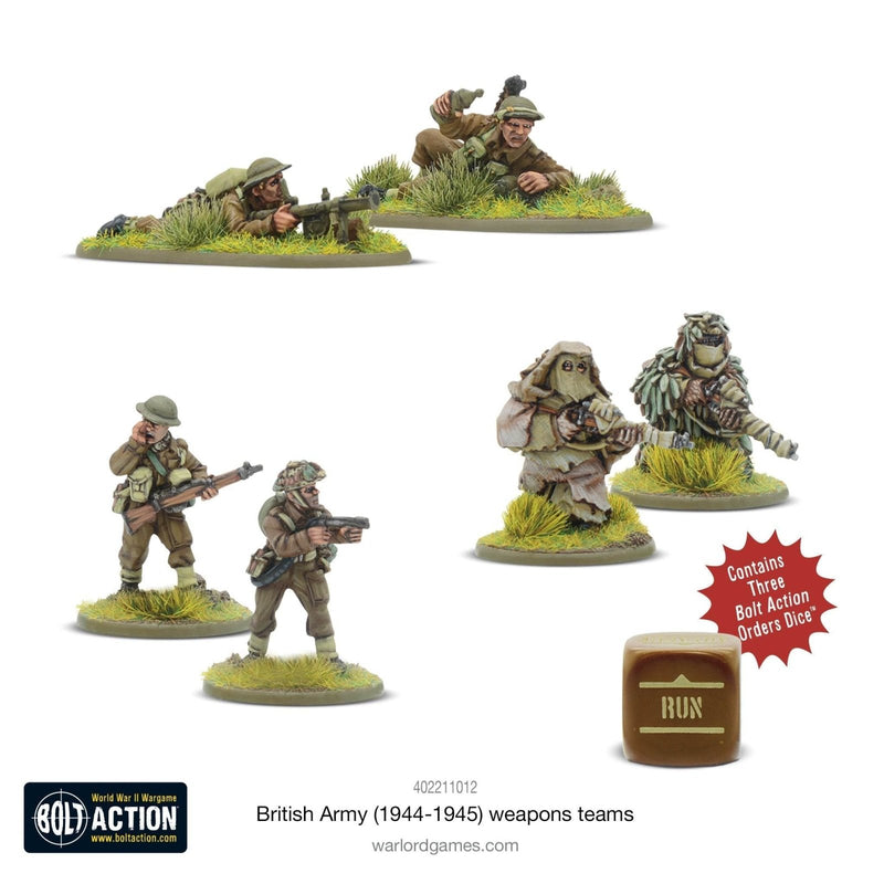 British Army (1944 - 45) Weapons Teams - Infanterie - Warlord Games - 402211012