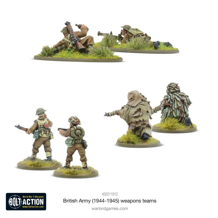 British Army (1944 - 45) Weapons Teams - Infanterie - Warlord Games - 402211012