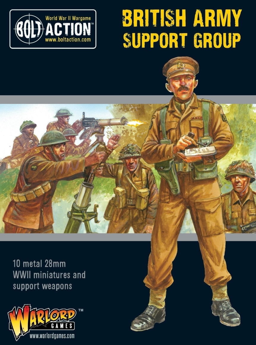 British Army Support Group - Infanterie - Warlord Games - 402011011