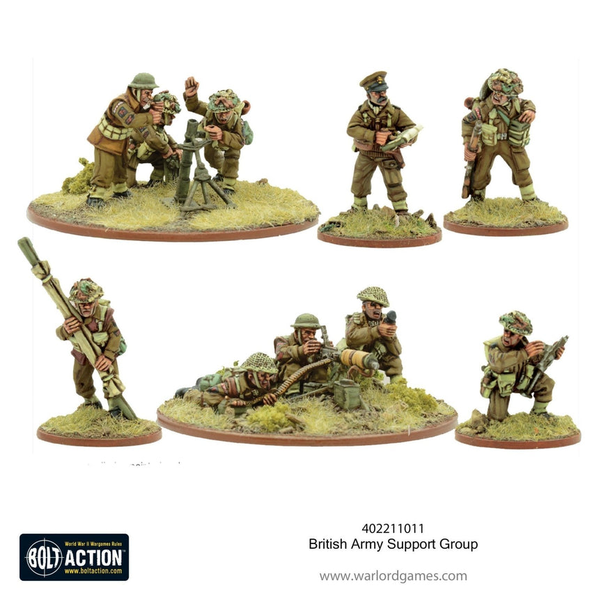 British Army Support Group - Infanterie - Warlord Games - 402011011