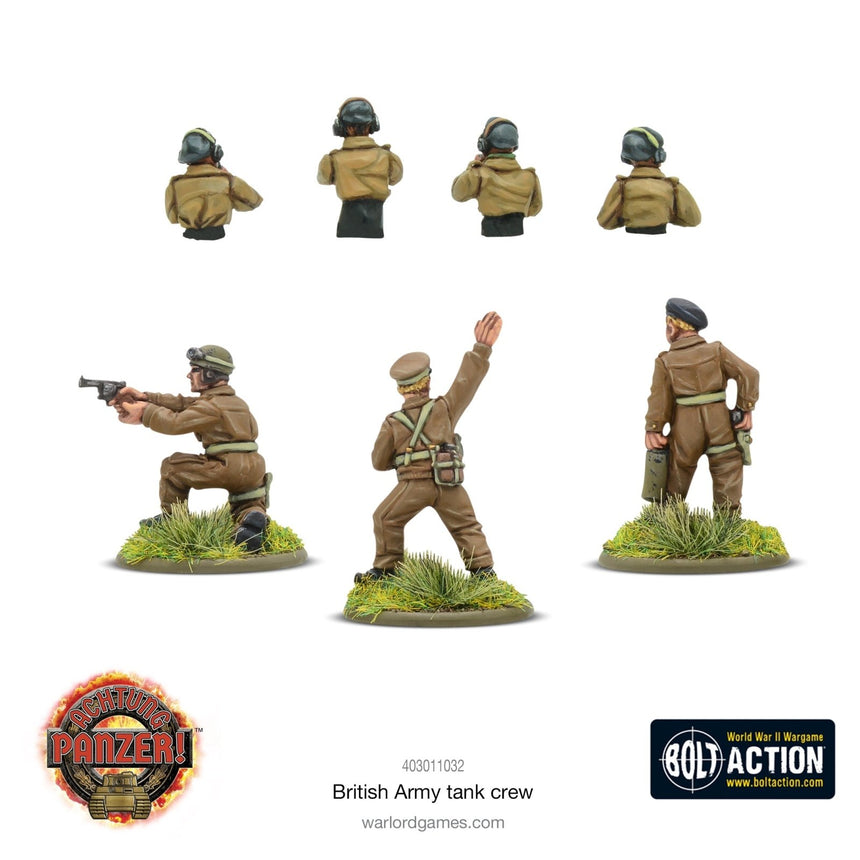 British Army Tank Crew - Sonder - /Einzelmodelle - Warlord Games - 403011032