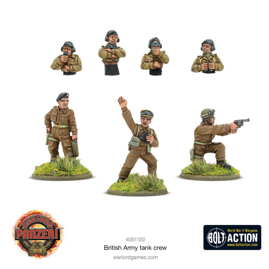 British Army Tank Crew - Sonder - /Einzelmodelle - Warlord Games - 403011032