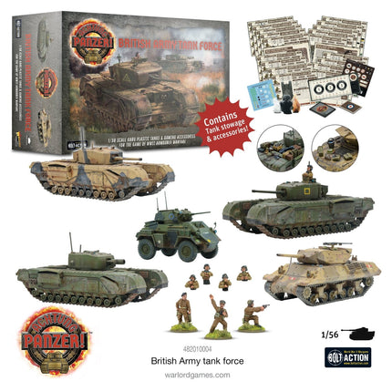 British Army Tank Force - Starterarmee - Warlord Games - 482010004