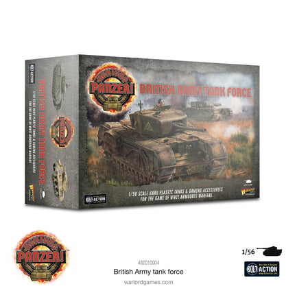 British Army Tank Force - Starterarmee - Warlord Games - 482010004
