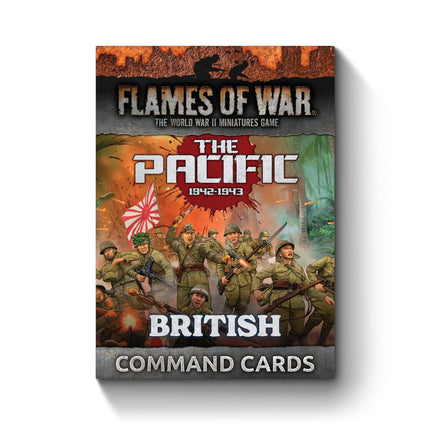British, Australian & Indian Command Cards
