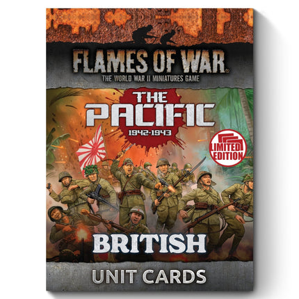 British, Australian & Indian Unit Cards