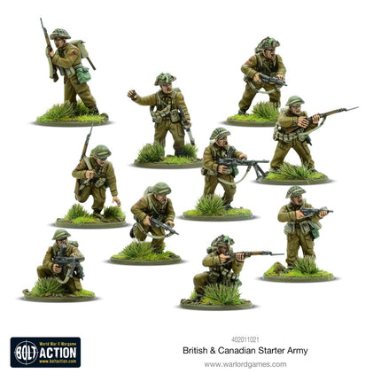 British & Canadian Army (1943 - 45) Starter Army - Starterarmee - Warlord Games - 402011021