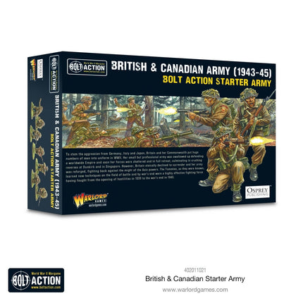 British & Canadian Army (1943 - 45) Starter Army - Starterarmee - Warlord Games - 402011021