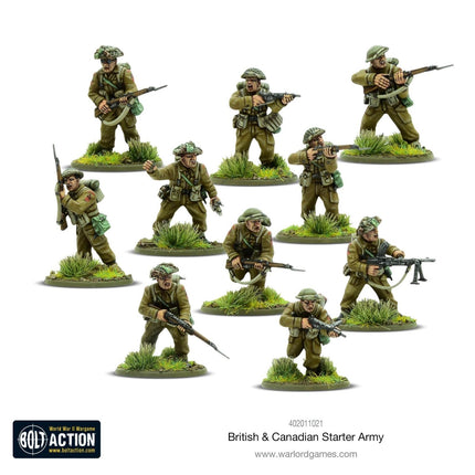 British & Canadian Army (1943 - 45) Starter Army - Starterarmee - Warlord Games - 402011021