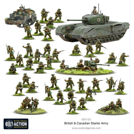 British & Canadian Army (1943 - 45) Starter Army - Starterarmee - Warlord Games - 402011021