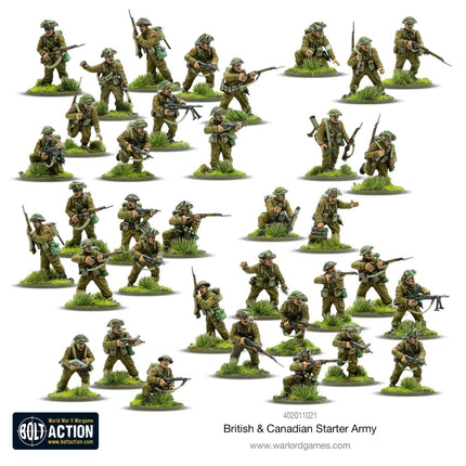 British & Canadian Army (1943 - 45) Starter Army - Starterarmee - Warlord Games - 402011021