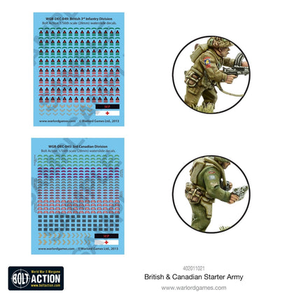 British & Canadian Army (1943 - 45) Starter Army - Starterarmee - Warlord Games - 402011021
