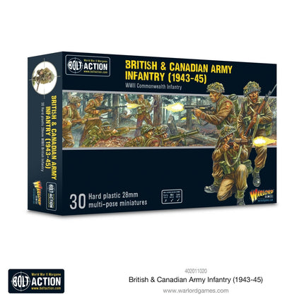 British & Canadian Army Infantry (1943 - 45) - Infanterie - Warlord Games - 402011020