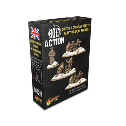 British & Canadian Infantry (Winter) Heavy Weapons Platoon - Infanterie - Warlord Games - 402411008