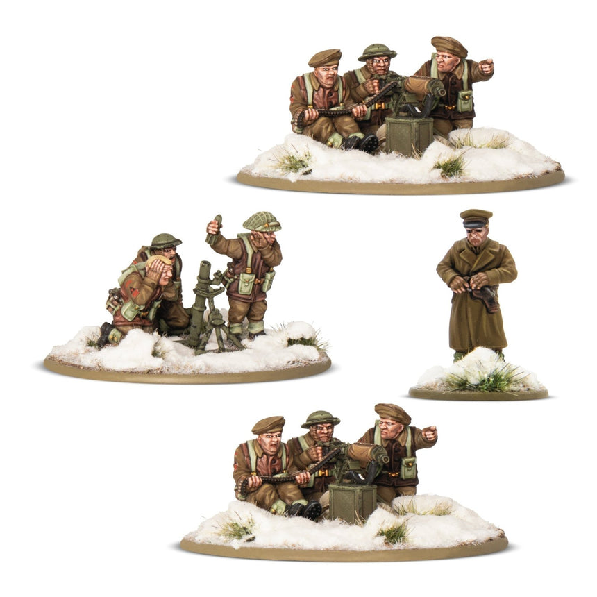British & Canadian Infantry (Winter) Heavy Weapons Platoon - Infanterie - Warlord Games - 402411008