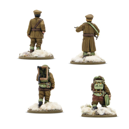 British & Canadian Infantry (Winter) HQ - Infanterie - Warlord Games - 403201005