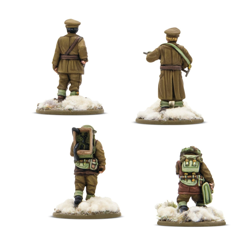 British & Canadian Infantry (Winter) HQ - Infanterie - Warlord Games - 403201005