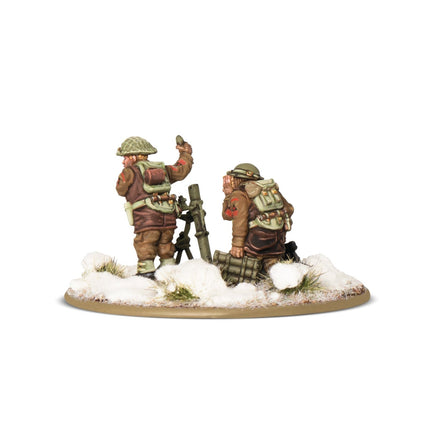 British & Canadian Infantry (Winter) Medium Mortar Team - Infanterie - Warlord Games - 403201007