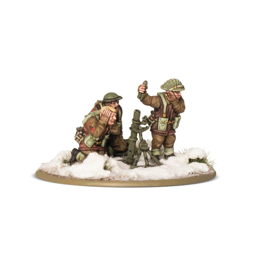 British & Canadian Infantry (Winter) Medium Mortar Team - Infanterie - Warlord Games - 403201007