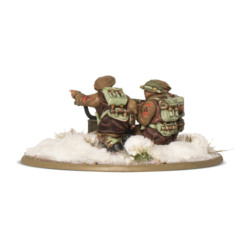 British & Canadian Infantry (Winter) MMG Team - Infanterie - Warlord Games - 403201008