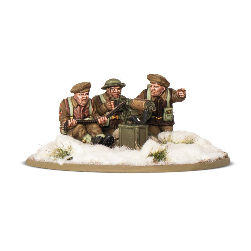 British & Canadian Infantry (Winter) MMG Team - Infanterie - Warlord Games - 403201008